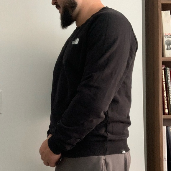 Black long sleeve sweatshirt The North Face size L - Picture 7 of 11